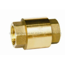 High Quality Brass Spring Vertical Check Valve (H410)